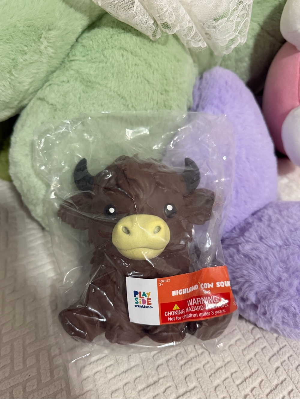 Highland Cow Squishy Toy Relief Sensory Viral Squishy Toy